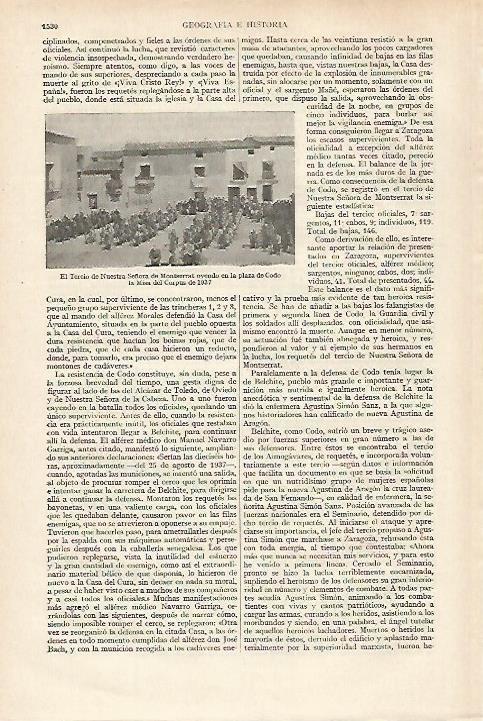 LAMINA ESPASA 27277: Misa del Corpus de 1937 en la Plaza de Codo