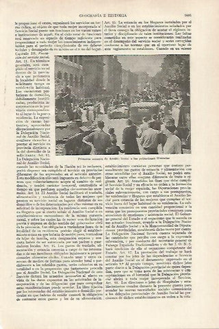 LAMINA ESPASA 27298: Primeros Socorros en la Guerra Civil