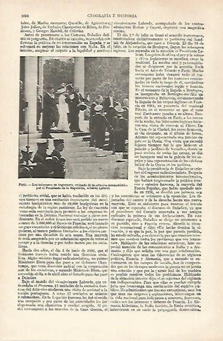 LAMINA ESPASA 27311: Los Reyes de Inglaterra con A. Lebrun en Francia