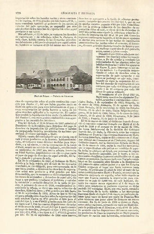 LAMINA ESPASA 27315: Palacio de Finanzas en Port-au-Prince