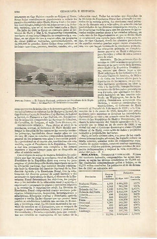 LAMINA ESPASA 27316: Palacio Nacional en Port-au-Prince