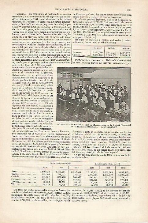 LAMINA ESPASA 27329: Clase de Mecanografia en Fukuoka