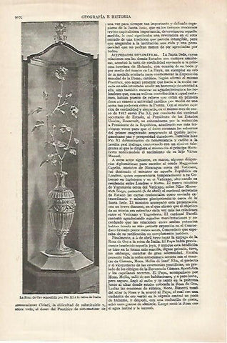 LAMINA ESPASA 27360: La Rosa de Oro 