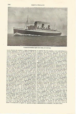 LAMINA ESPASA 27378: El transantlanticoQueen Mary 