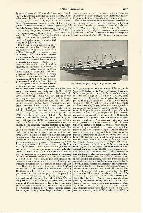 LAMINA ESPASA 27388: Buque de carga de Noruega