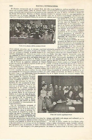 LAMINA ESPASA 27397: Firma de la alianza germanoitaliana
