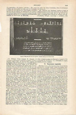 LAMINA ESPASA 27399: Vitrina del Museo de Montserrat