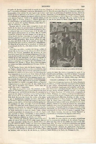 LAMINA ESPASA 27404: El Beato Justino de Jacobis