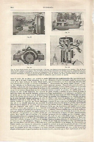 LAMINA ESPASA 27416: Motor Diesel-Berliet