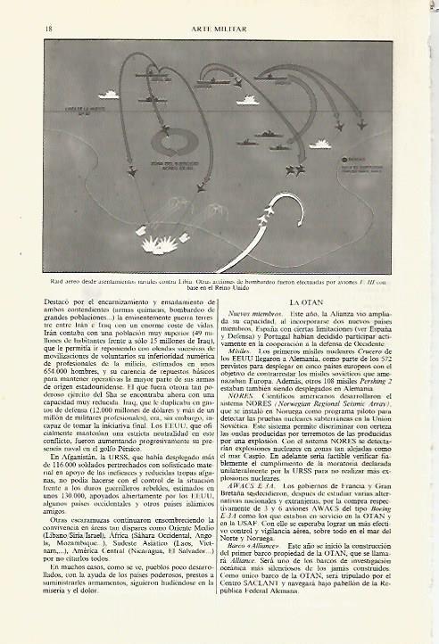LAMINA ESPASA 27423: Raid aereo contra Libia