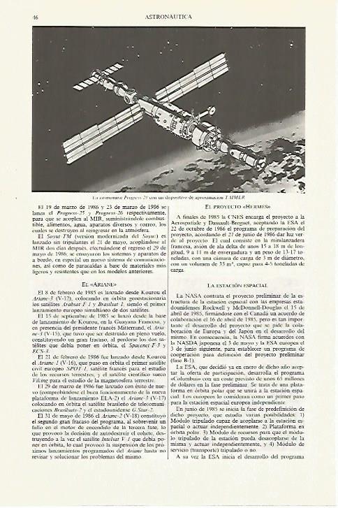 LAMINA ESPASA 27430: La cosmonave Progress -29