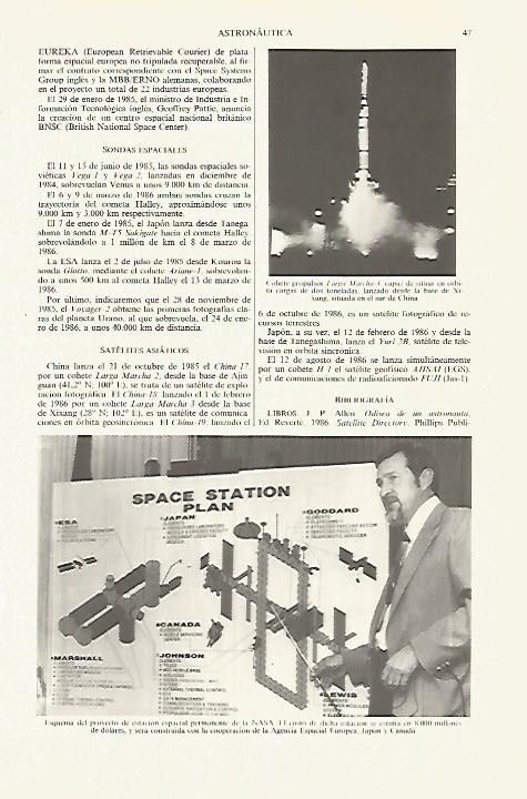 LAMINA ESPASA 27431: Esquema del proyecto de la NASA