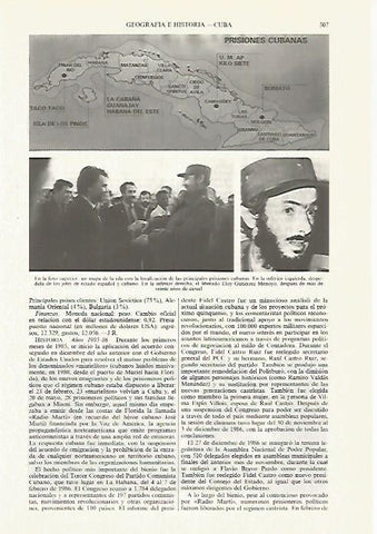 LAMINA ESPASA 27453: Felipe Gonzalez y Fidel Castro