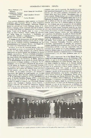 LAMINA ESPASA 27455: Los Reyes y el Gobierno Socialista 