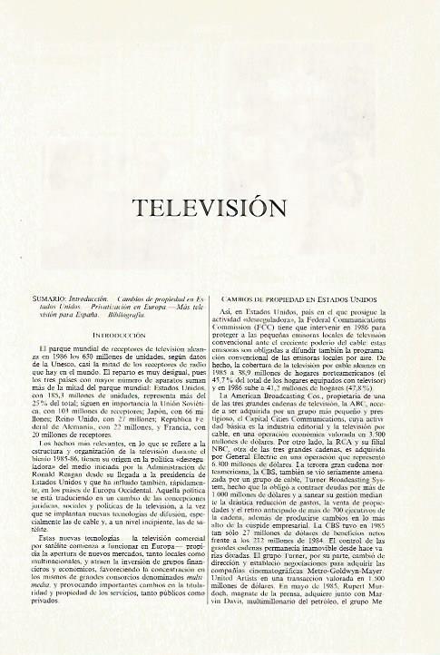 LAMINA ESPASA 27474: Television