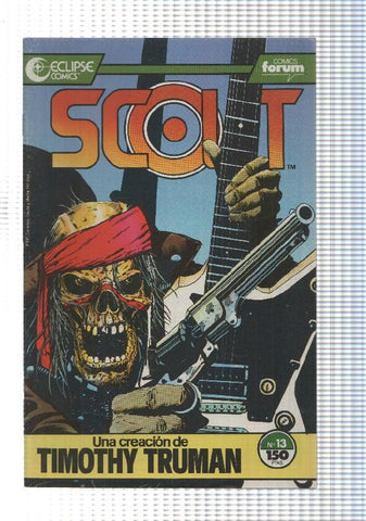 Planeta: Scout num 13 - El blues llega a la gran ciudad. Eclipse Comics. Comics Forum
