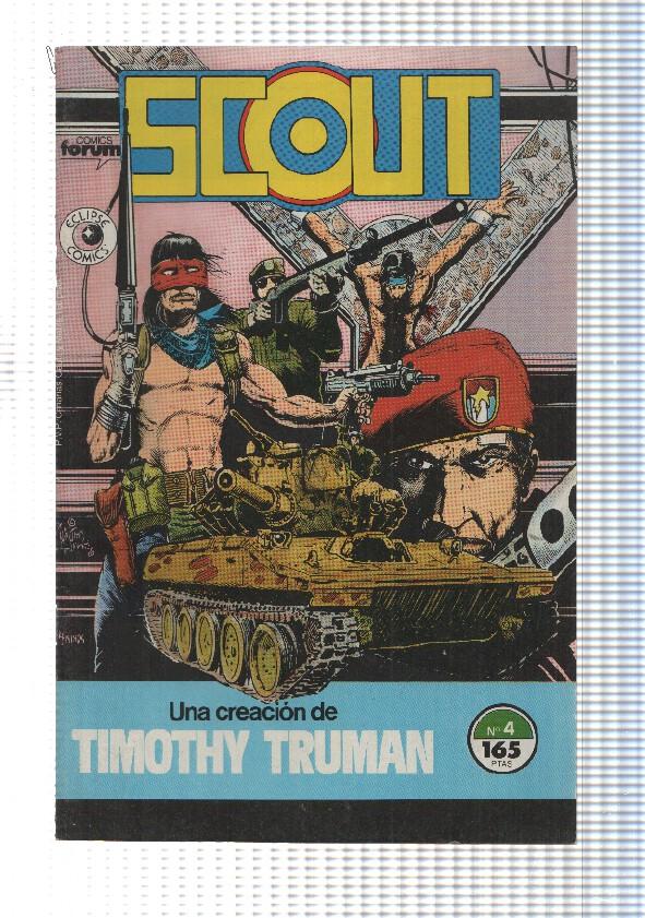 Planeta: Scout num 4 - Un lugar de muerte parte 2. Comics Forum. Eclipse Comics