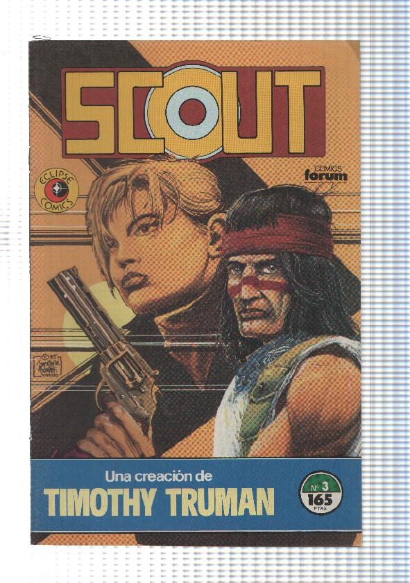 Planeta: Scout num 3 - No soy supersticioso. Comics Forum. Eclipse Comics