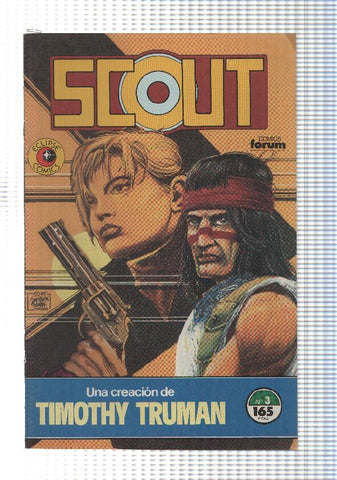 Planeta: Scout num 3 - No soy supersticioso. Comics Forum. Eclipse Comics