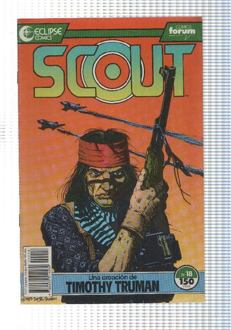 Planeta: Scout num 18 - Llorando al alba. Comics Forum. Eclipse Comics