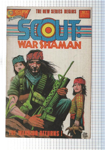 Eclipse 10 anniversary: Scout War Shaman num 1 - Down in the bottom. The warrior returns