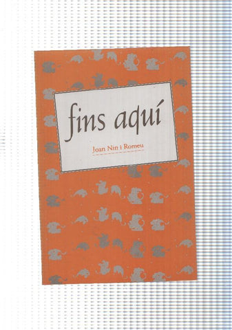Fins aqui ( poesia )