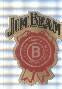 Pin:  Jim Beam. De metal dorado