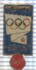 Pin: XVI Juegos Olimpicos, Melbourne 1956. Coca-Cola