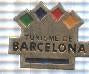 Pin: Turisme de Barcelona. De metal