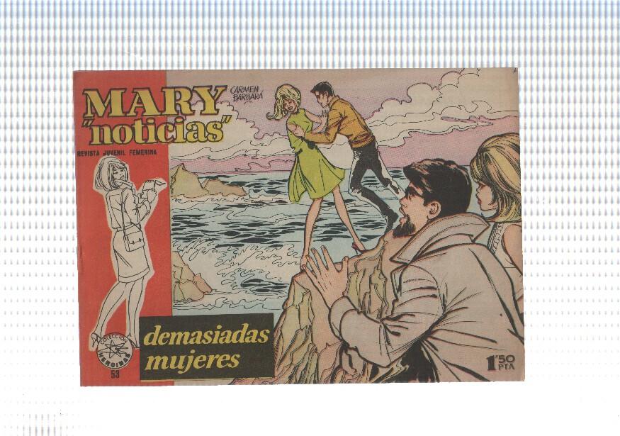 Mary Noticias numero 053: trasera foto artista Hardy Kruger  