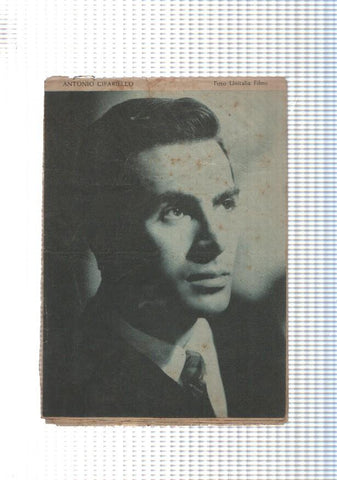Mary Noticias numero 025: trasera foto artista Antonio Cifariello