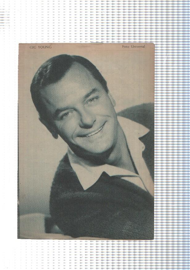 Mary Noticias numero 033: trasera foto artista Gig Young