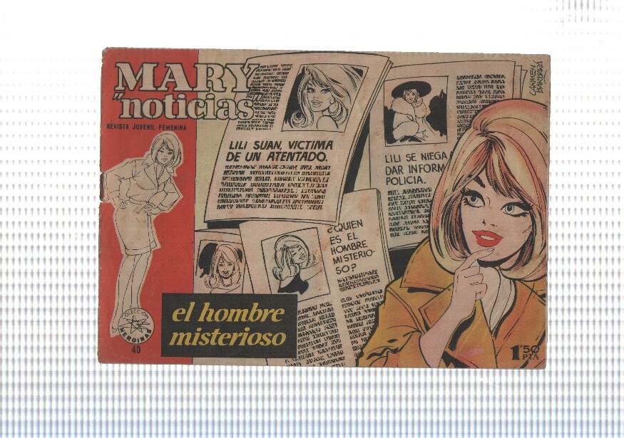 Mary Noticias numero 040: trasera foto artista Jean Seberg