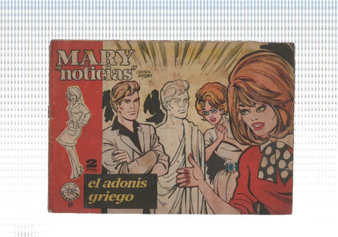 Mary Noticias numero 099: trasera foto artista Juan Pedro Somoza  