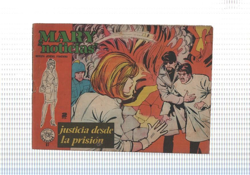 Mary Noticias nº 087: trasera foto artista George Peppard