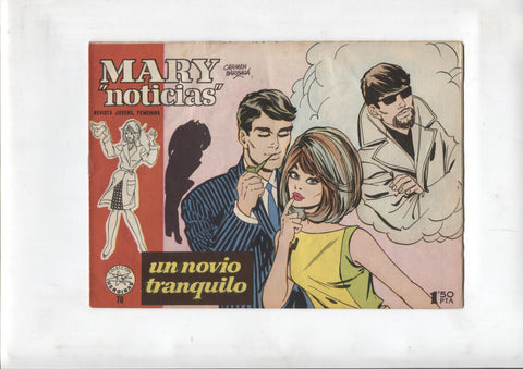 Mary Noticias numero 070: trasera foto artista Elke Sommer