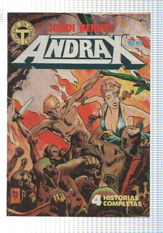 Jordi Bernet: Andrax: numero 04: Tras las montañas