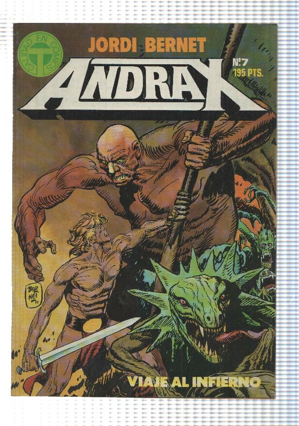 Andrax: numero 07: viaje al infierno