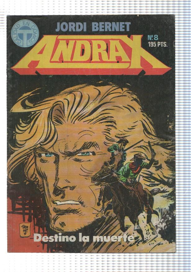 Andrax: numero 08: Destino la muerte