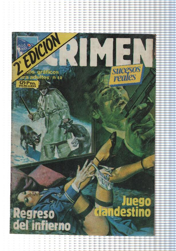 Crimen de Ediciones Zinco numero 040: (segunda edicion) (numerado 1 en interior)