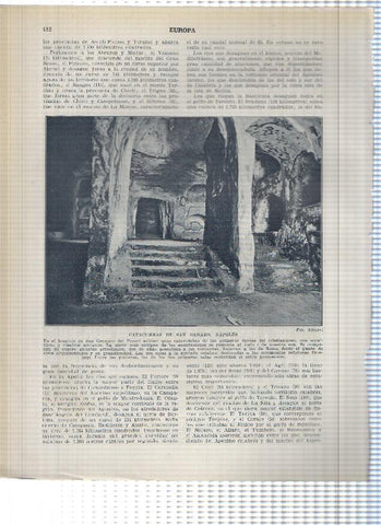 Lamina/sheet/feuille numerada 411/412: Italia: Palacio de Justicia de Roma y Catacumbas de San Genaro en napoles