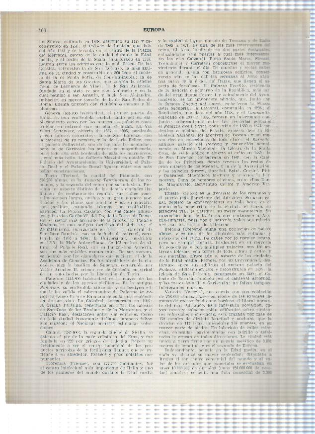 Lamina/sheet/feuille numerada 465/466: Italia: Lago de albano y Castel Gandolfo 