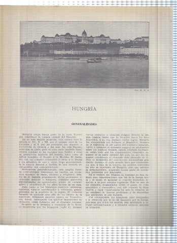Lamina/sheet/feuille numerada 501/502. Liechtenstein/Hungria: Calle y Palacio del Gobierno en Vaduz y  Vista de Budapest