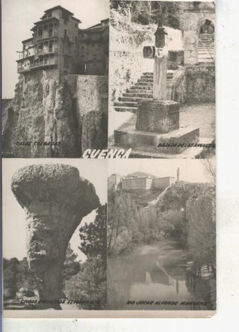 Postal 013491: Vistas varias de Cuenca