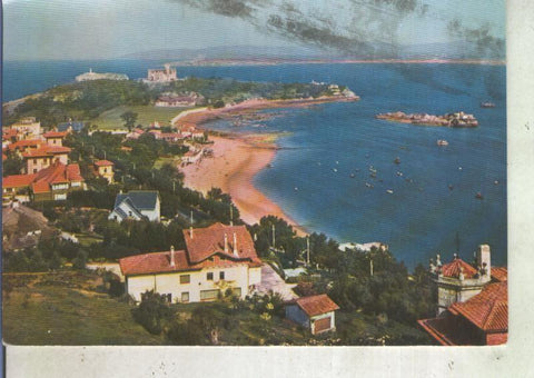 Postal 013529: Playa de la Magdalena de Santander