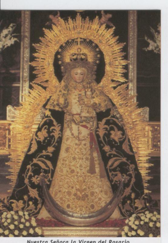 Postal 013609: Virgen Nuestra Señora del Rosario