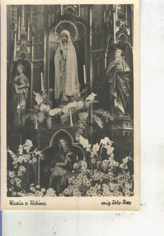 Postal 013981: Virgen de Fatima