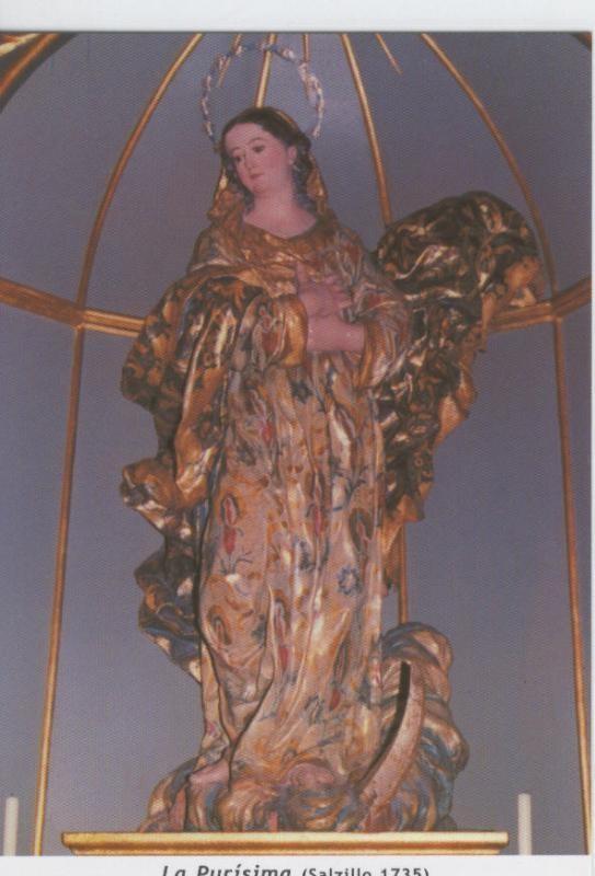 Postal 013820: Virgen La Purisima (Francisco Salzillo)