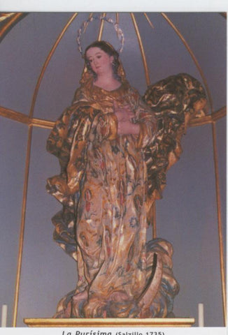 Postal 013820: Virgen La Purisima (Francisco Salzillo)