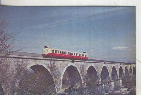 Postal 013887: Tren Jumelage de 150 ch X 5800 sur le viaduc de l,Ardeche